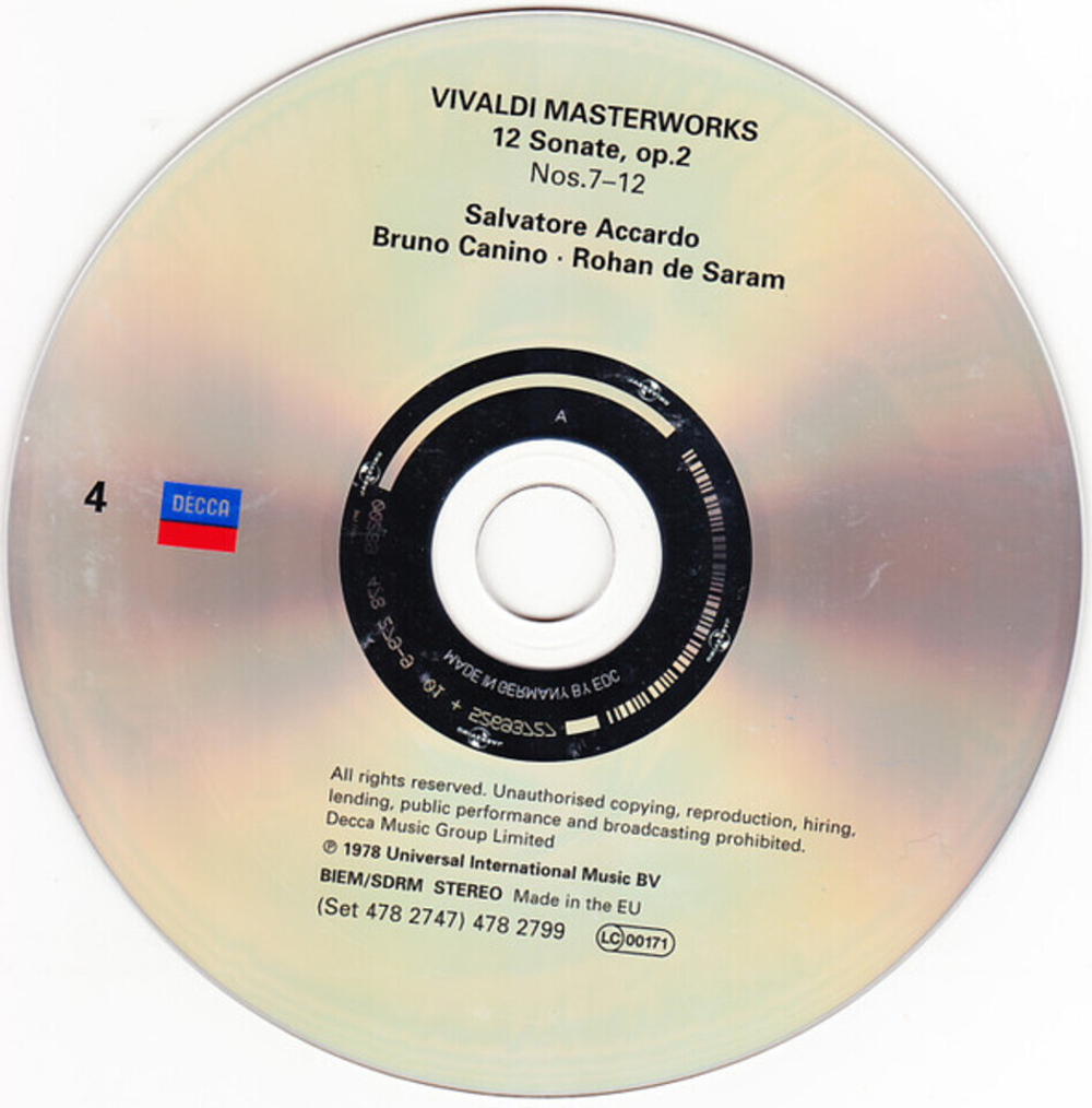 Сборник / Vivaldi Masterworks: Complete Concertos & Sonatas Opp.1-12 - Gloria - Stabat Mater - Nisi Dominus - Cantatas (28CD)