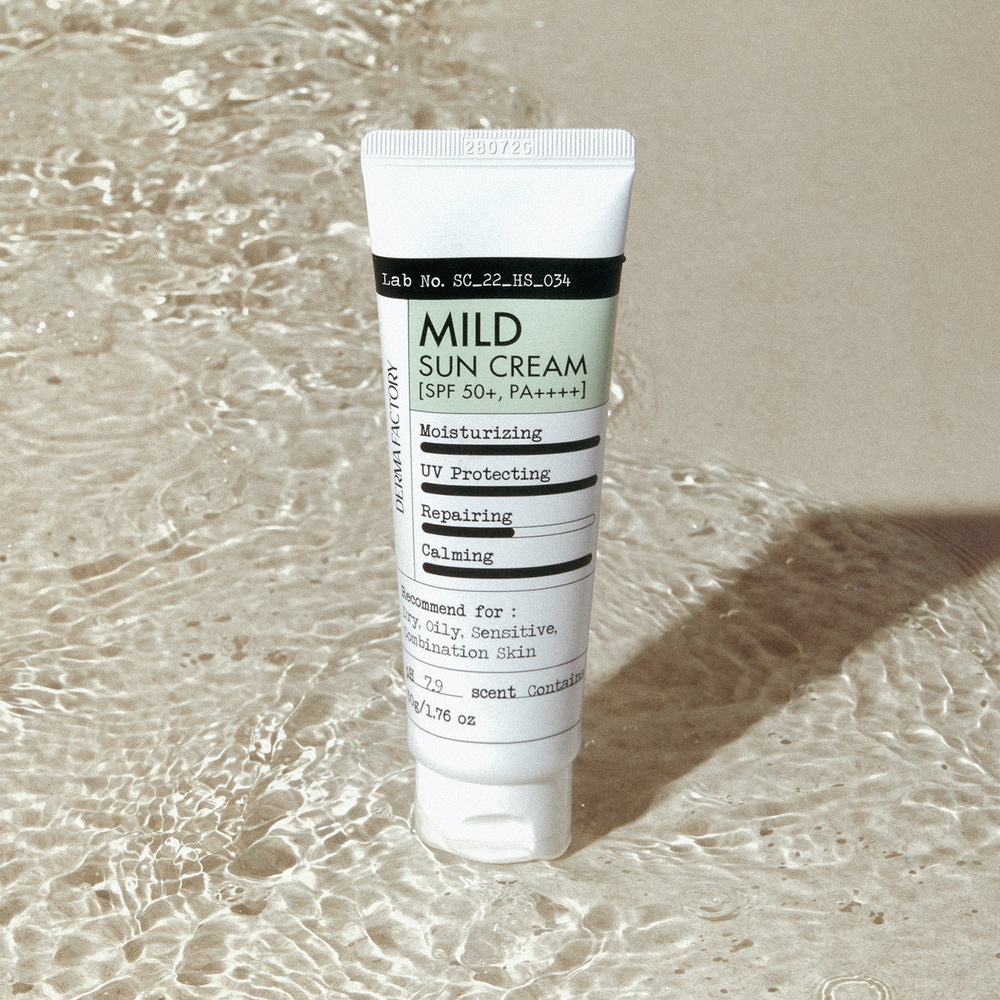 Derma Factory Мягкий солнцезащитный крем MILD SUN CREAM ,30 мл