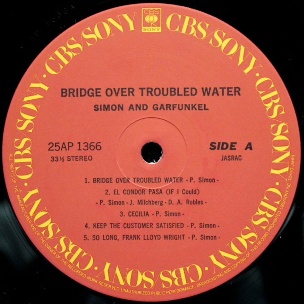 Simon And Garfunkel / Bridge Over Troubled Water (LP)