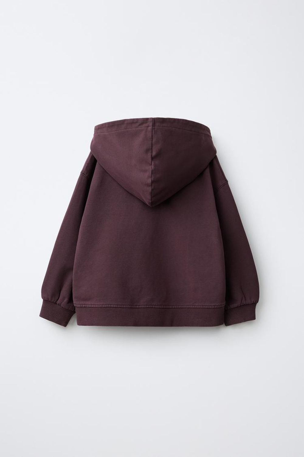 ZARA ХУДИ С МОЛНИЕЙ, ГРАНАТОВЫЙ
