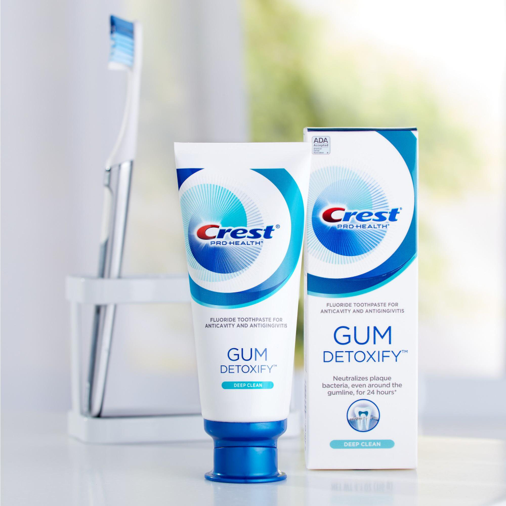 Зубная паста Лечебная Crest Gum Detoxify Deep Clean
