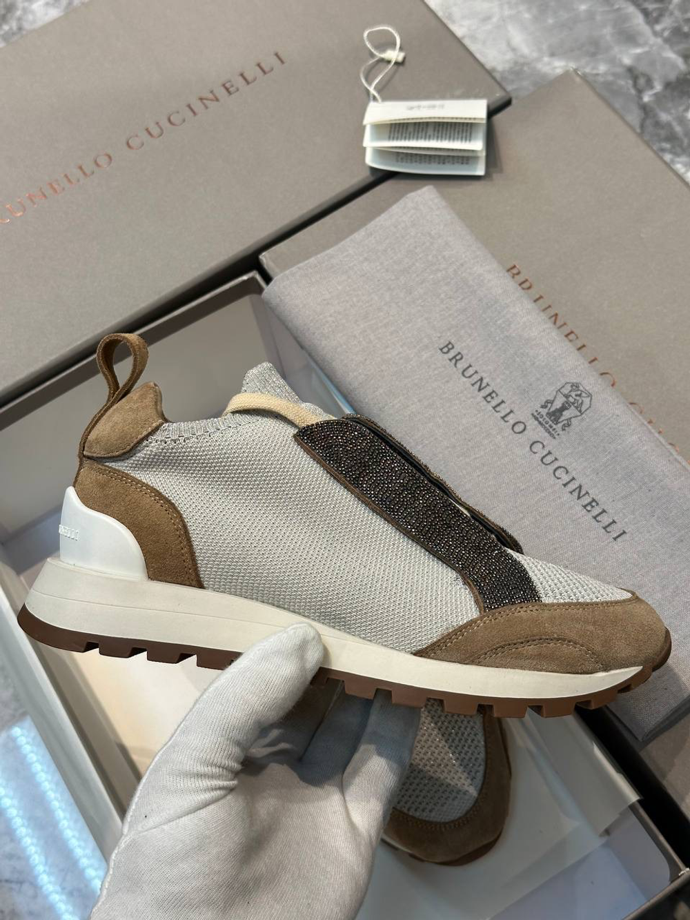 Кроссовки Brunello Cucinelli