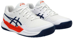 детские Кроссовки теннисные Asics Gel-Resolution 9 GS - белый