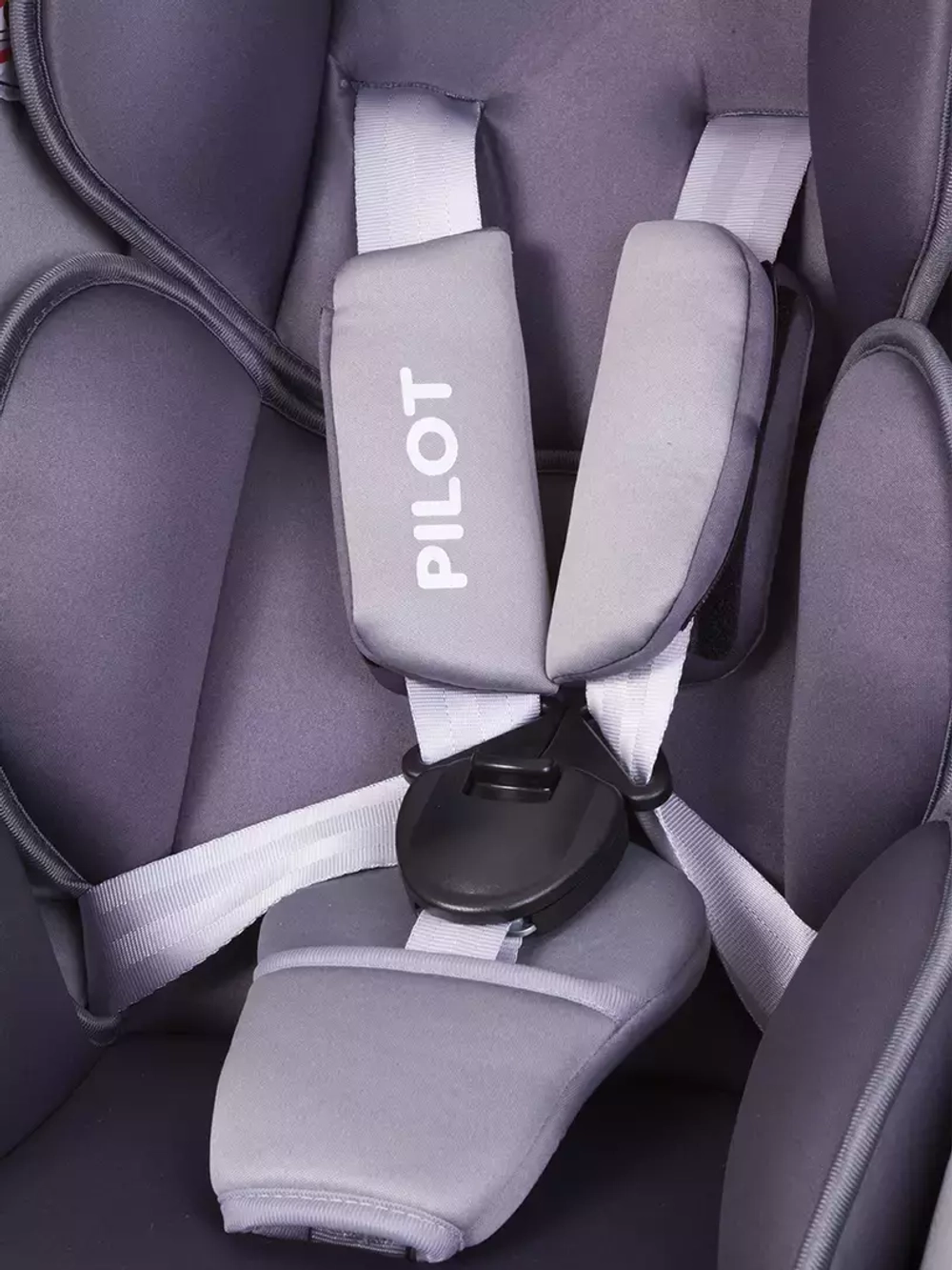 Автокресло LB-777 "Pilot" Safety line (Storm Grey) группа 0-1 (0-18 кг)