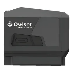 Тепловизионный коллиматор Vector Optics Owlset HEIM ES X-NANO XPD Mini (VEOT-RSS08) - вид сбоку, логотип