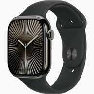 Умные часы Apple Watch Series 10 GPS + Cellular 42 мм Slate Titanium Case with Black Sport Band - M/L