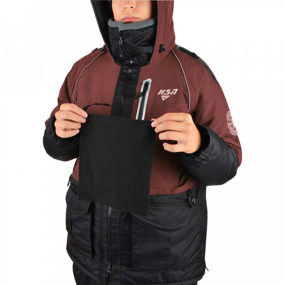Костюм мужской зимний "Arctic VII comfort" -45, hardguard, махагон, ХСН
