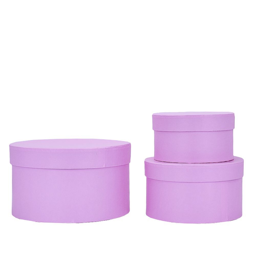 Коробка ШАЙБА С КРЫШКОЙ 21*21*11,5 РОЗОВЫЙ
