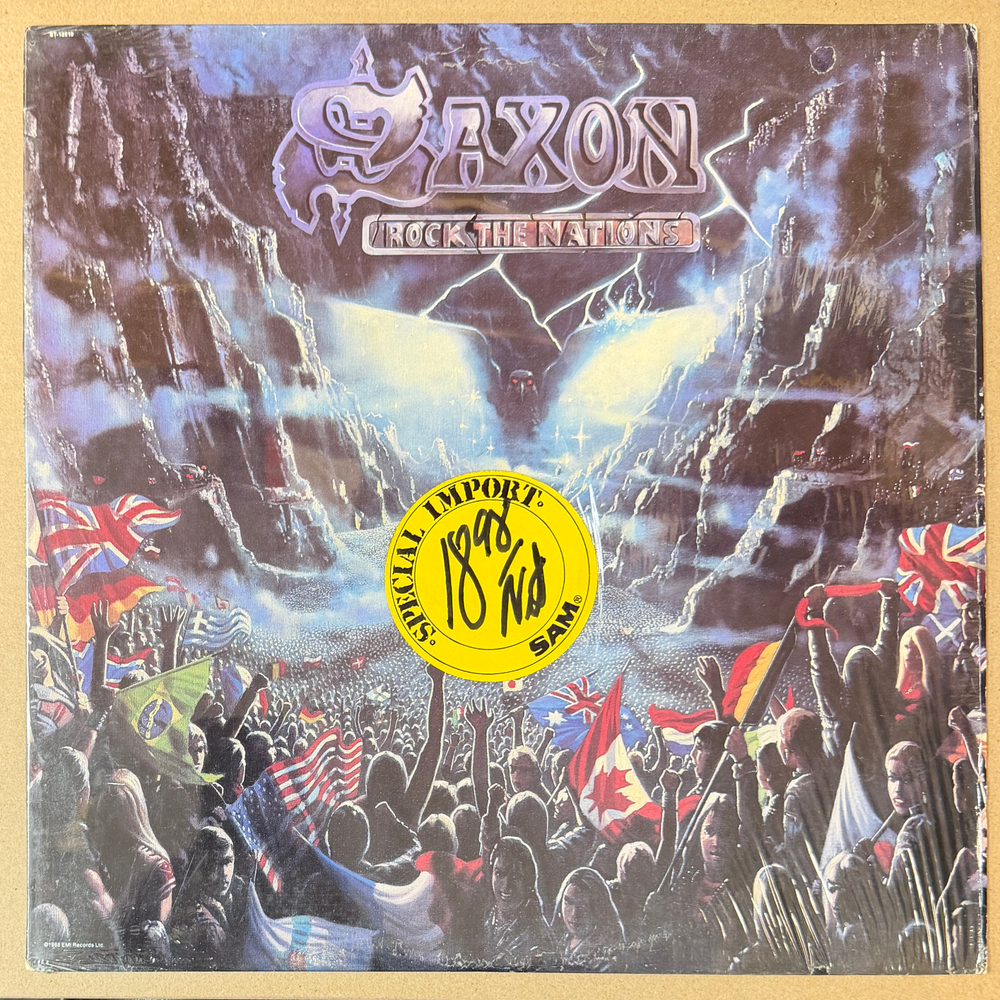 Saxon ‎– Rock The Nations (США 1986г.)