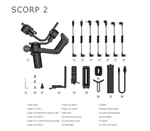 Стабилизатор FeiyuTech Scorp 2 Basic Kit, для камер до 2.5 кг