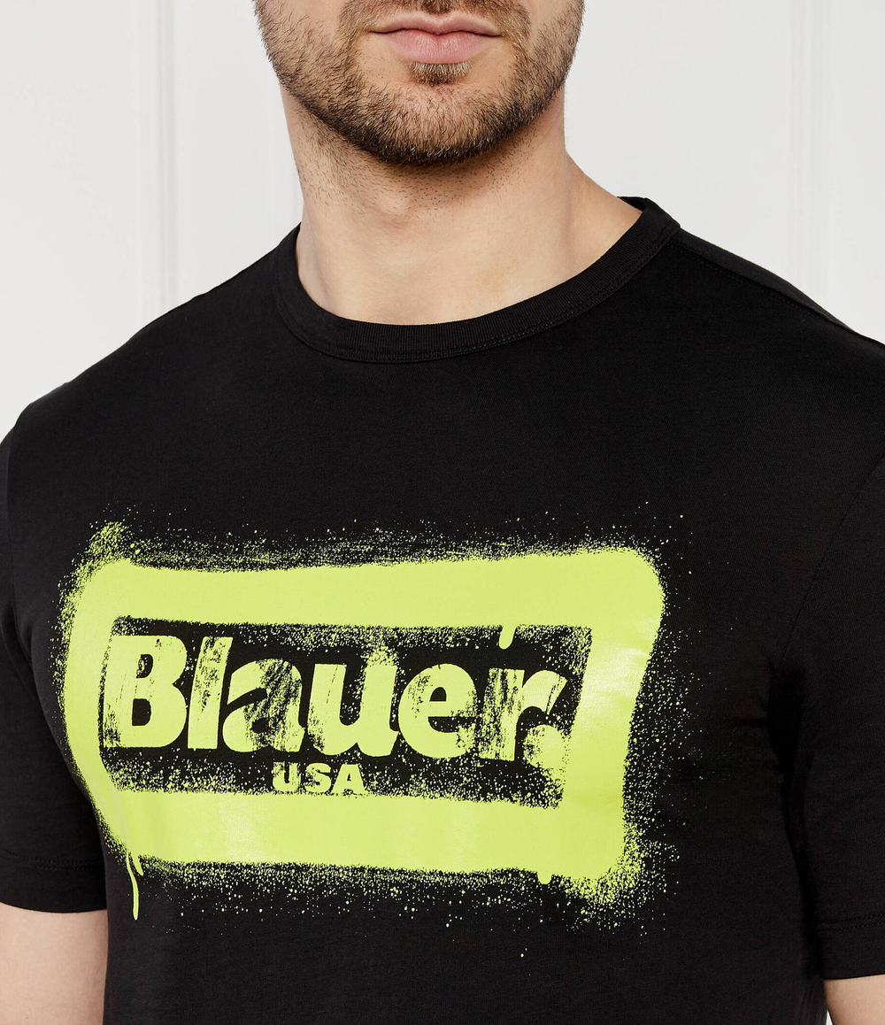 Футболка MANICA CORTA BLAUER - черный(BLUH02147 004547)