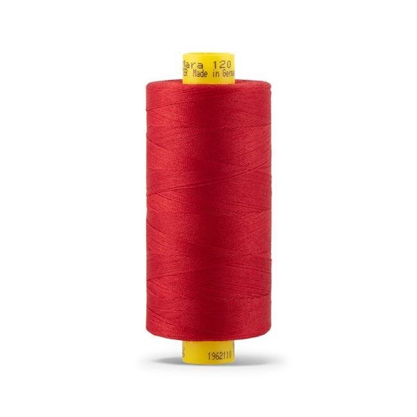 Нитка Gutermann Mara 120 (1000 метров), 1 кат., универсальная | 046 бургундский