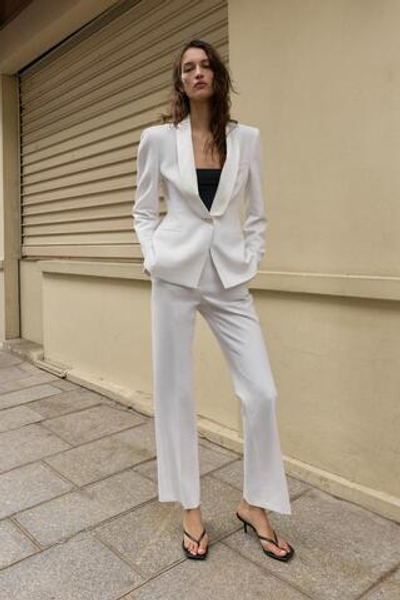 Смокинг-блейзер с сатиновым покрытием - ZARA