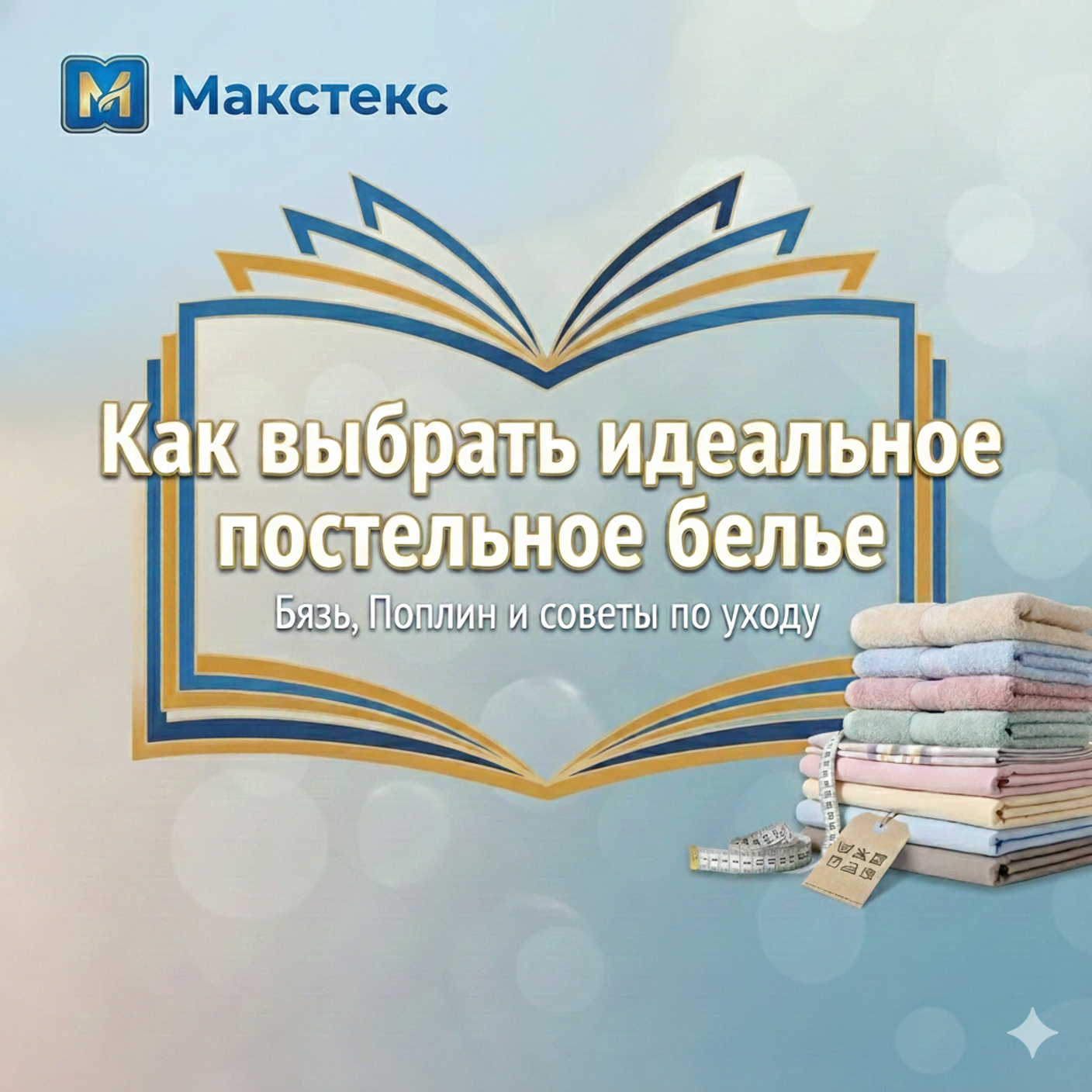 Как выбрать идеальное постельное белье: Руководство по тканям, размерам и уходу от "Макстекс"