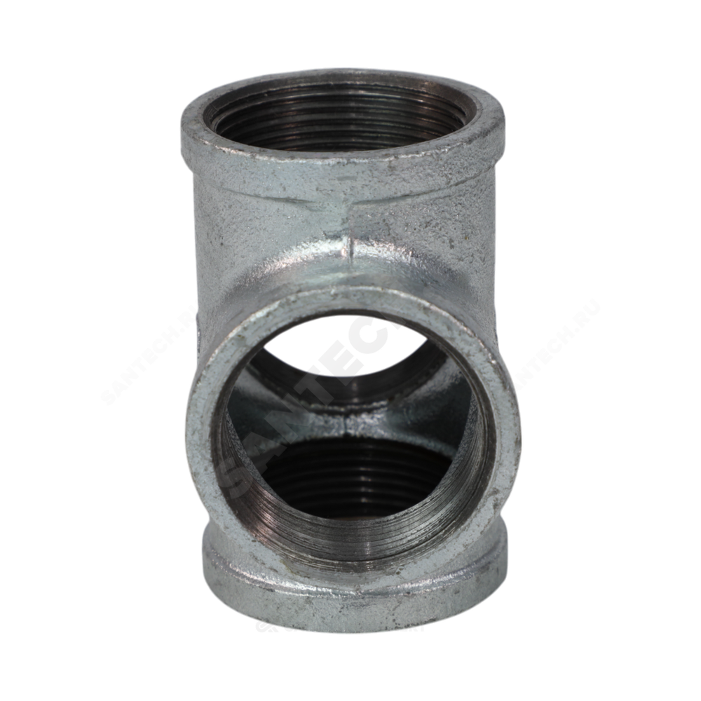 Крест прямой чугун Ду 40 (1 1/2") ВР/ВР Fittex PLUS