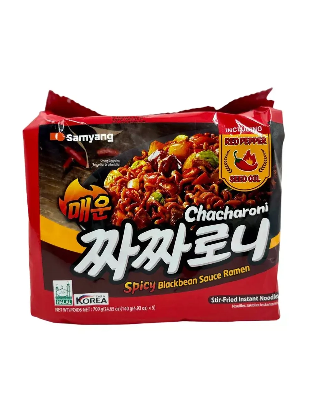 Лапша быстрого приготовления Самянг Chacharoni , острый