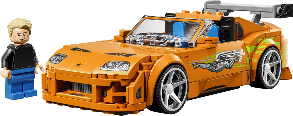 Конструктор лего спид чемпионс Форсаж 77260 | LEGO Speed Champions Furious Toyota Supra MK4 | 292 детали | 10+