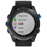 Умные часы Garmin Descent MK2I титановые с DLC-покрытием и черным ремешком 010-02132-11