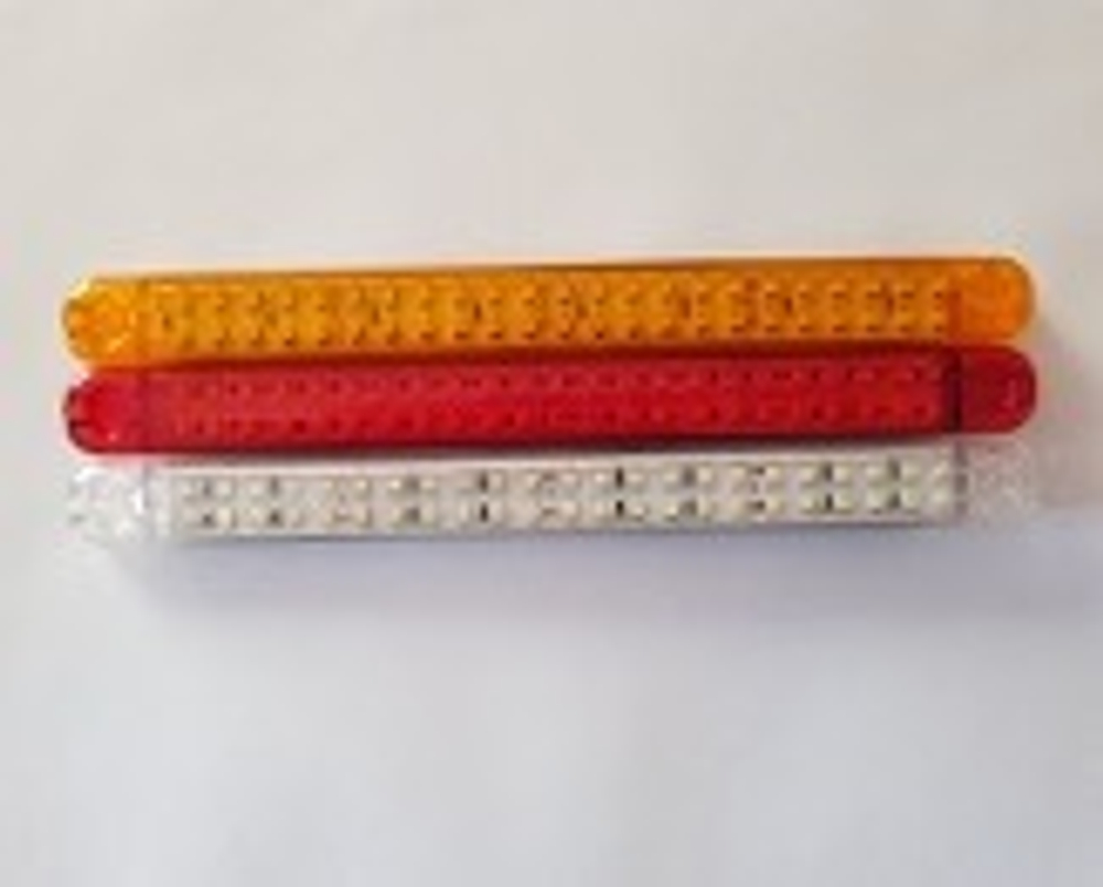 Фонарь контурный унив-й 170 белый 2 ряда 48LED 24В