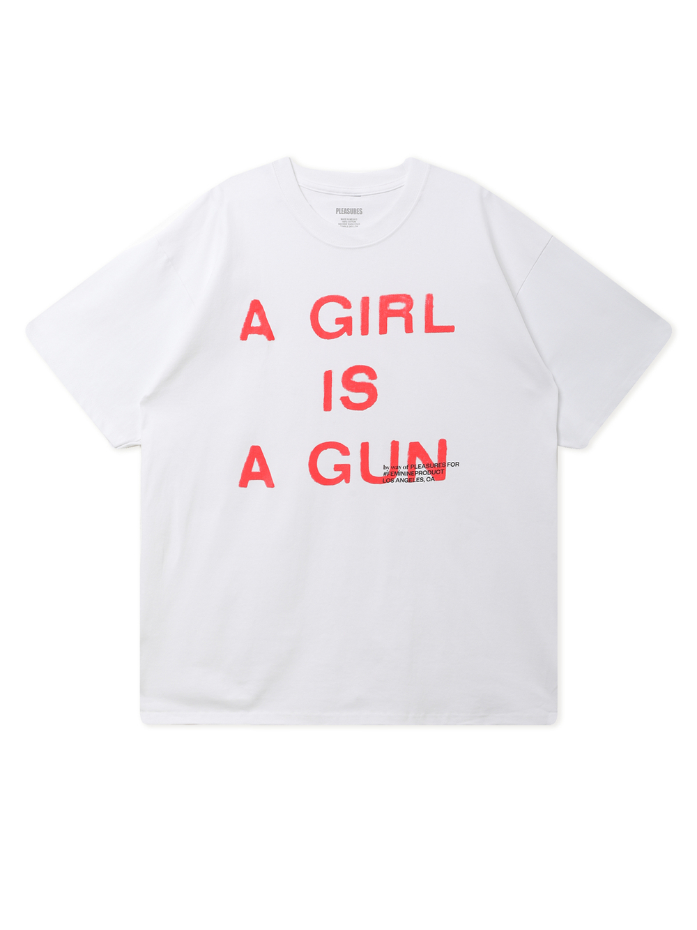 Мужская Футболка Girl Is A Gun