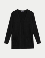 Длинный кардиган прямого кроя - Marks & Spencer