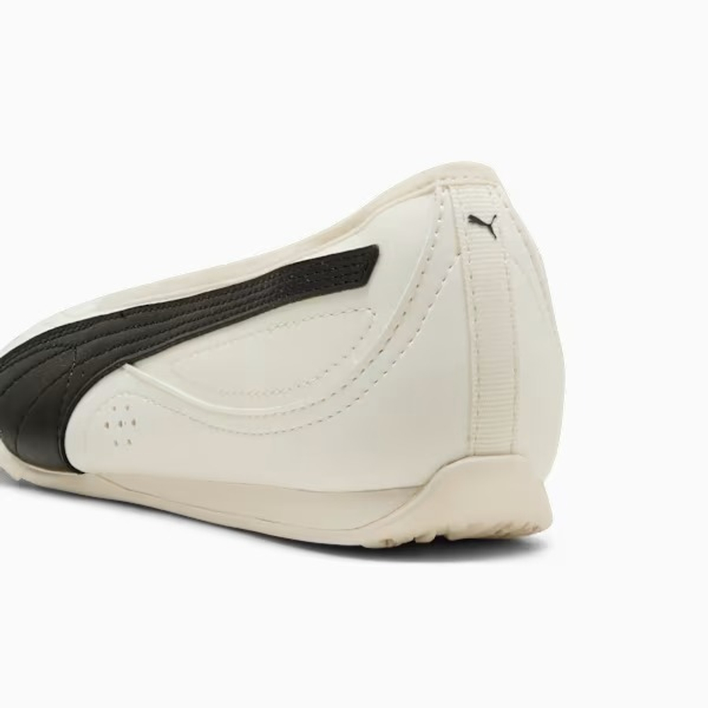 PUMA Кроссовки-балетки Catch, экрю/черный