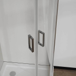 Душевой уголок Сити (City) VSQ-5CT800CL, 800*800, хром, стекло прозрачное,