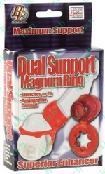 Клубничное эрекционное кольцо MAGNUM RING