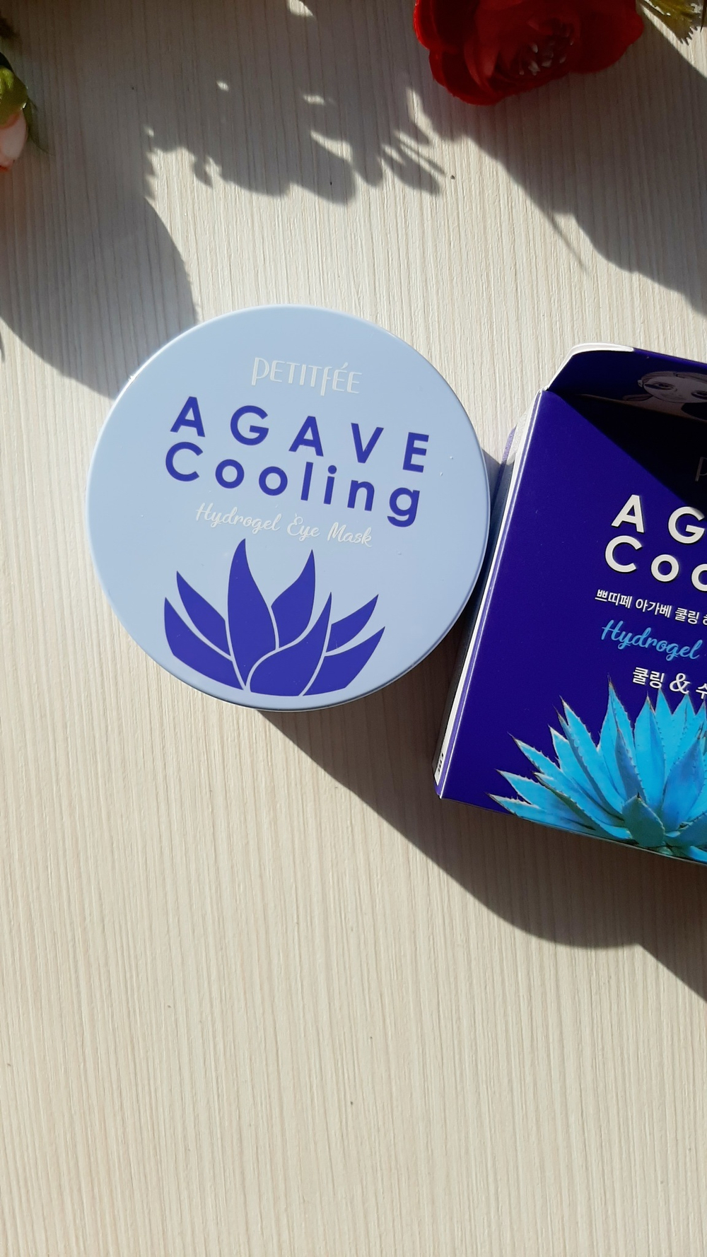 Охлаждающие гидрогелевые патчи с экстрактом агавы Petitfee Agave Cooling Hydrogel Eye Mask, 60 шт.