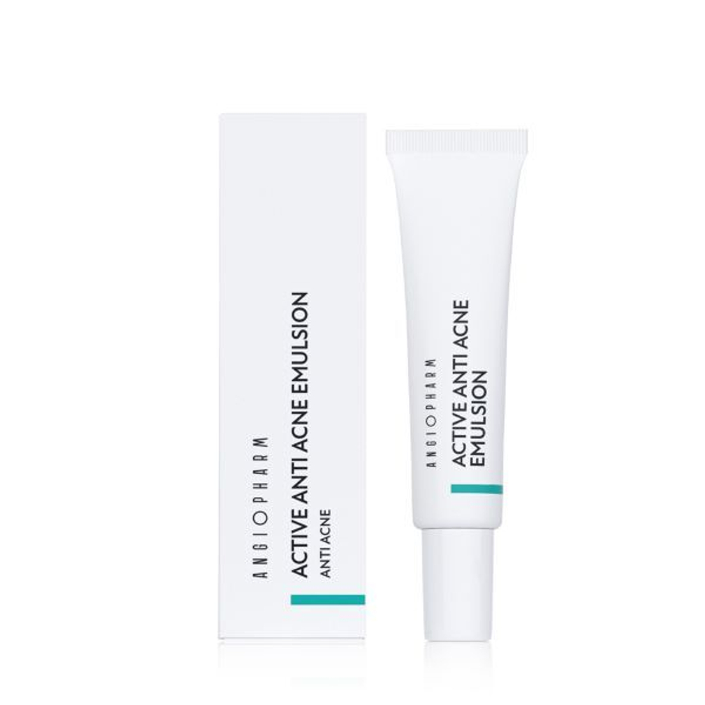 ANGIOPHARM АКТИВНАЯ ЭМУЛЬСИЯ ДЛЯ ПРОБЛЕМНОЙ КОЖИ, 5 Мл | ACTIVE ANTI ACNE EMULSION
