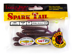 Виброхвосты съедобные LJ Pro Series Spark Tail 3,0in (7,6 см), цв. S13, 7 шт.