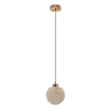 Подвесной хрустальный светильник 1*E27 CL323012 золото CLOUDY Citilux
