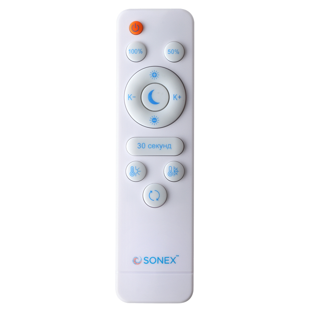 Потолочный светодиодный светильник Sonex 7700/60L AVRA LED SN 596 60Вт 3000-6000K D600 IP20 пульт ДУ FABIANA