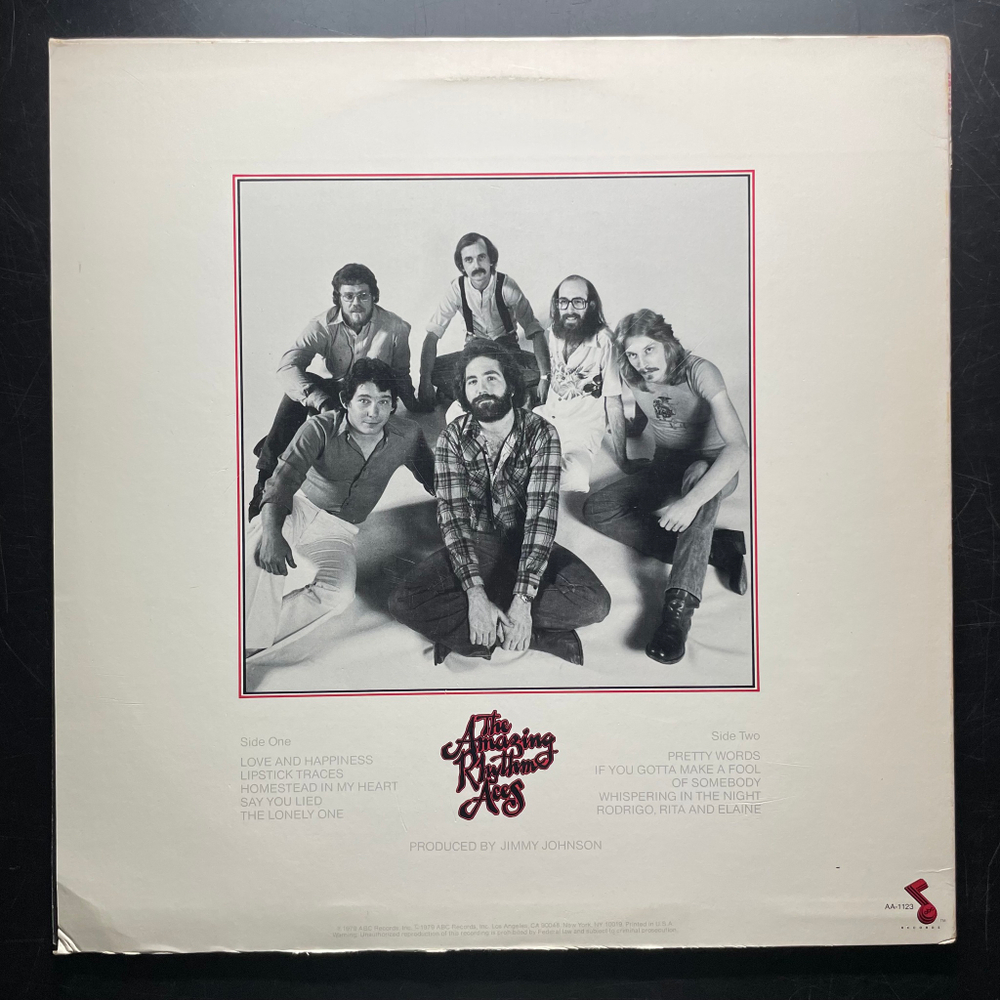 The Amazing Rhythm Aces ‎– Amazing Rhythm Aces (США 1979г.)
