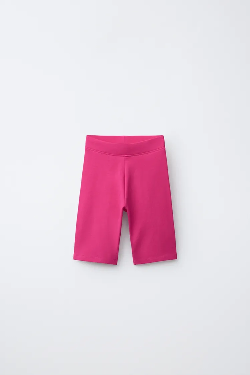 ZARA ОДНОТОННЫЕ ВЕЛОСИПЕДКИ, ЦВЕТ ФУКСИИ