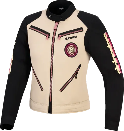 Купить Мотокуртка  Alpinestars Stella Grace Jacket / Женская / Бежево-черный
