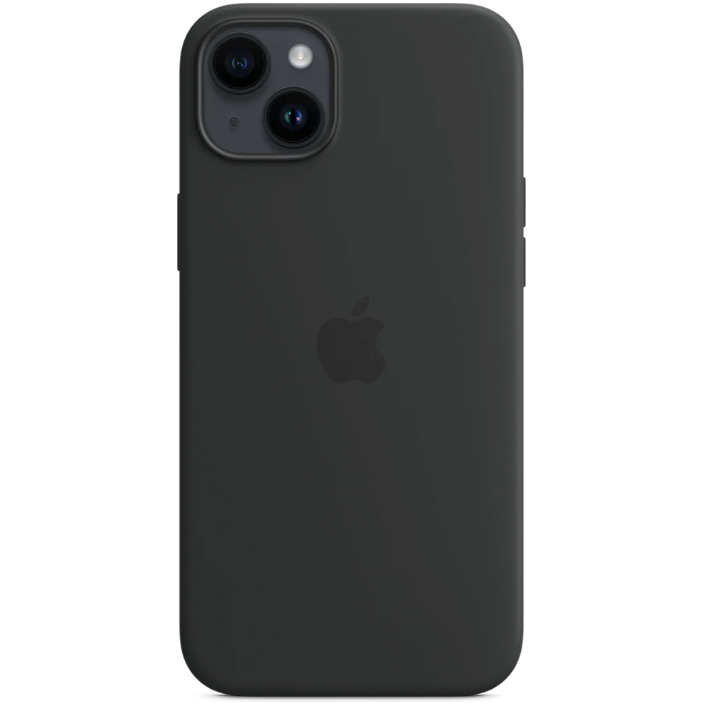 Силиконовый чехол с поддержкой MagSafe Apple Silicone Case для iPhone 14 Plus, Midnight (Темная ночь)