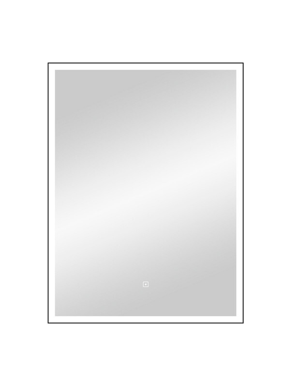 Зеркало "Frame black standart" 600x800