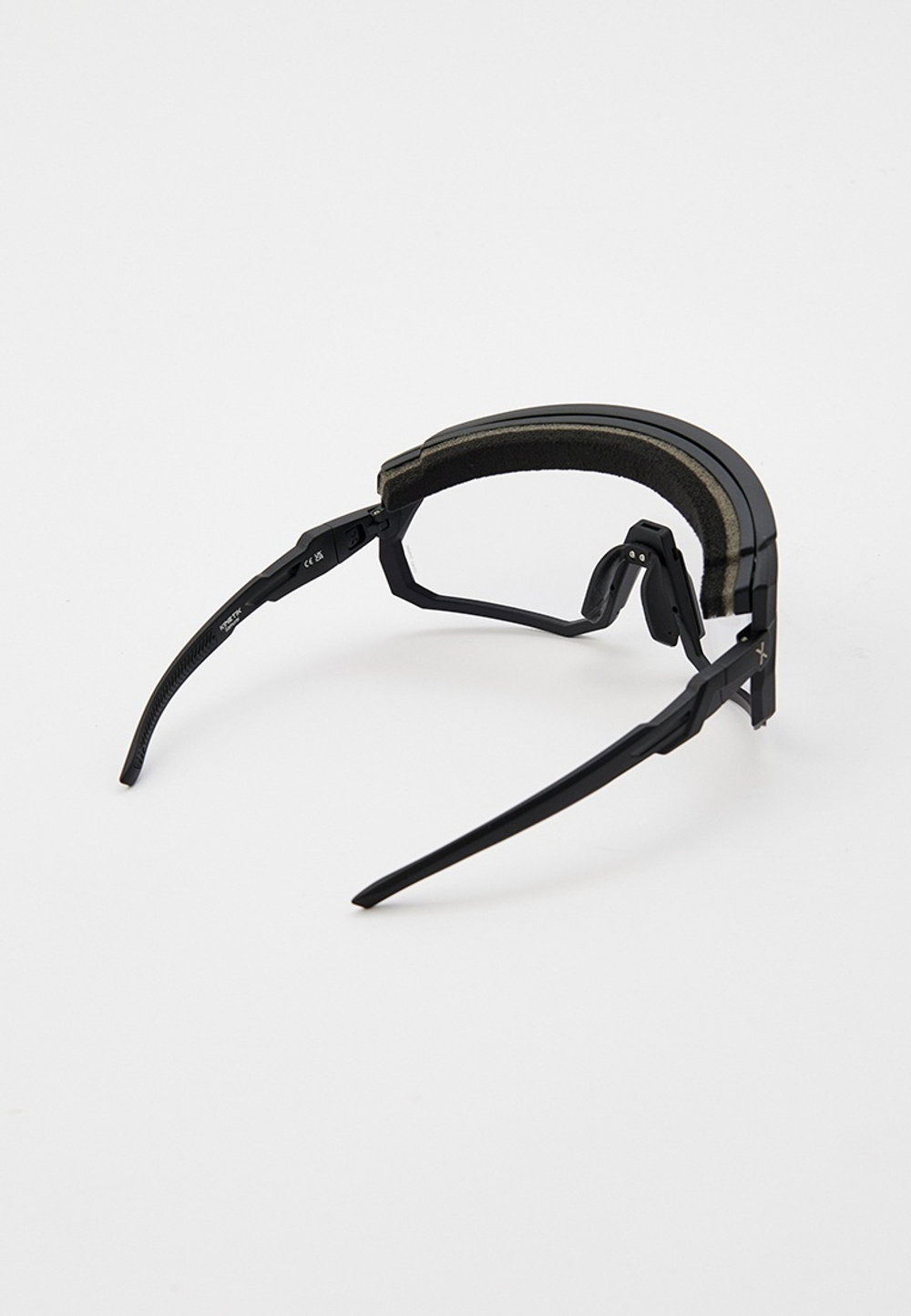 Спортивные очки HILX Samurai / Matt Solid Black / Black Polarized Lens + Clear Lens