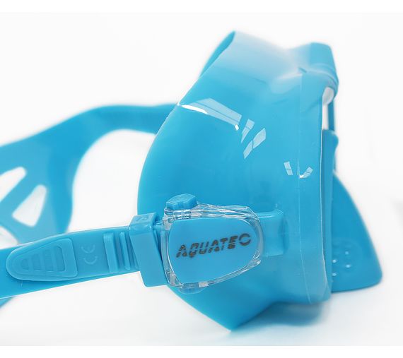 Маска безрамная MK-200 Aquatec синий