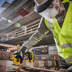 Аккумуляторная отрезная машина DEWALT DCS438N-XJ, 18 В XR, диск 76 мм, 20000 об/мин, без АКБ и ЗУ