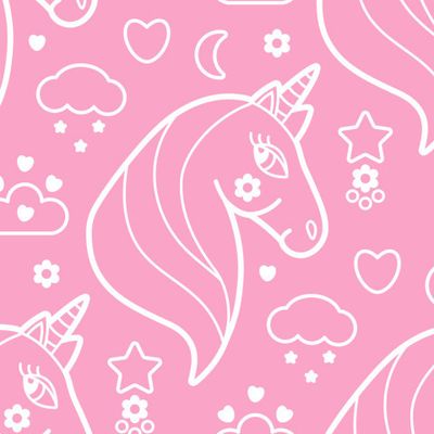 buy baby girl fabric animals horses ponies unicorns pink