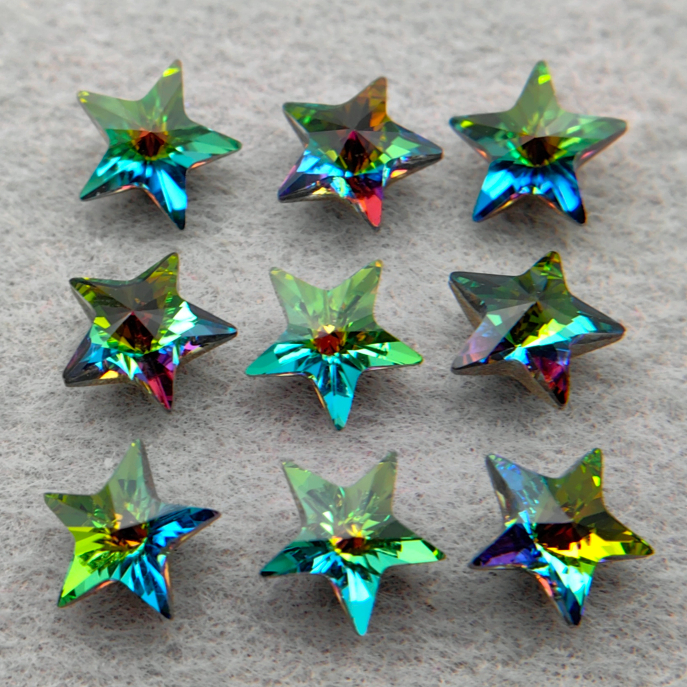 Звезда Swarovski 4547, цвет Витраж (Crystal Vitrail Medium F)