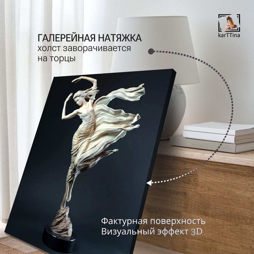 Картина интерьерная karTTina "Глитч Арт", 50х70см 1шт.