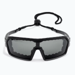 Спортивные очки OCEAN Chameleon Matt Black / Grey Polarized lenses