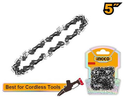 Цепь 130 мм (5") 36зв, 1/4 для аккумуляторной мини пилы INGCO AGSC50518 INDUSTRIAL