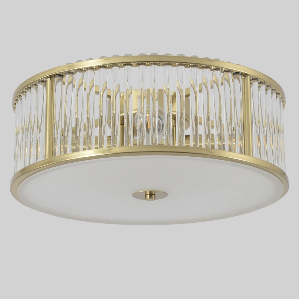 Светильник потолочный Crystal Lux AVENUE PL4 BRASS