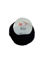 Пряжа оn Katia (Испания )Kiss 50% шерсть мериноса 50% полиамид 1 моток (50г-250м ) цв 63 (черный)