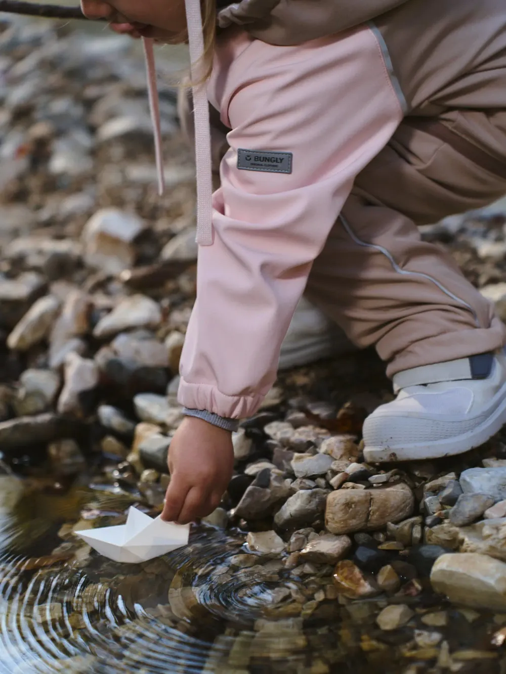 Комбинезон Softshell Колор-блок "Зефир" с варежками 0+