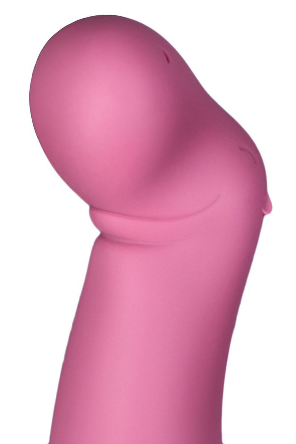 Вибратор Satisfyer Petting Hippo с загнутым кончиком - 22,9 см. (Цвет: светло-бордовый)